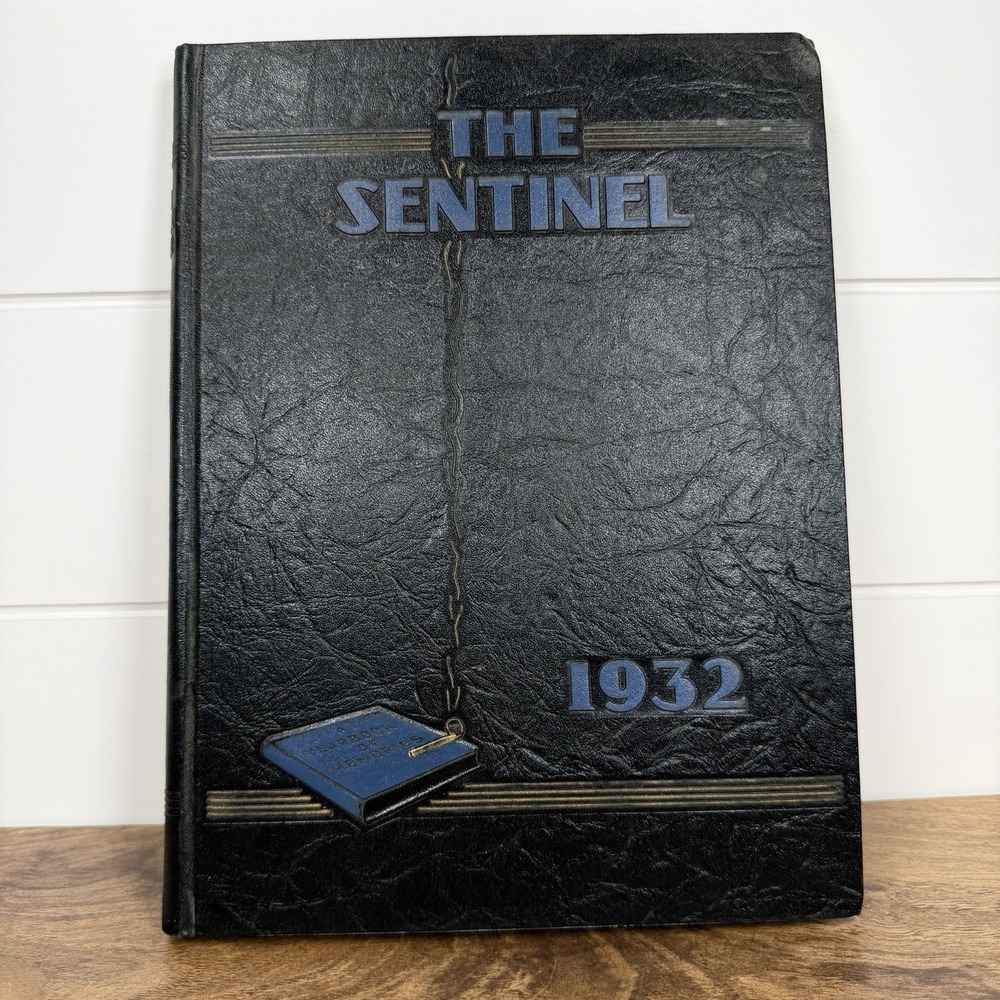 1932 Sentinel University of Montana Yearbook 30s Antique Ephemera Campus Life